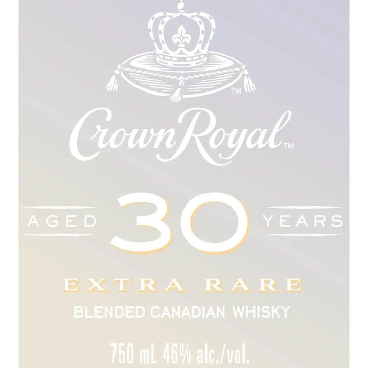 Crown Royal 30 Year Old Extra Rare Blended Whisky - Main Street Liquor