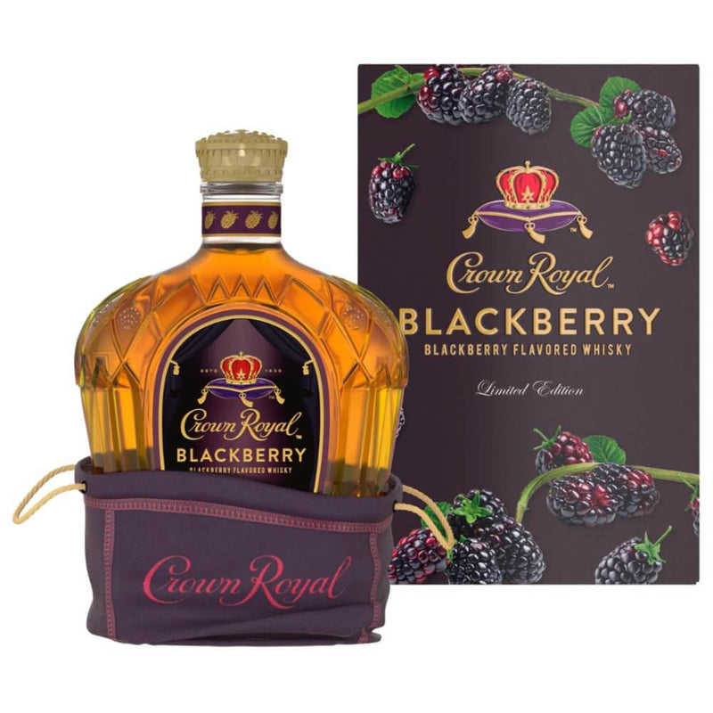 Load image into Gallery viewer, Crown Royal Blackberry Flavored Whisky (PRE ORDER) - Main Street Liquor
