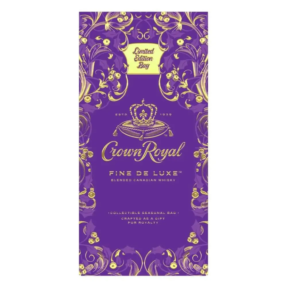 Crown Royal Fine De Luxe Limited Edition Holiday Bag - Main Street Liquor