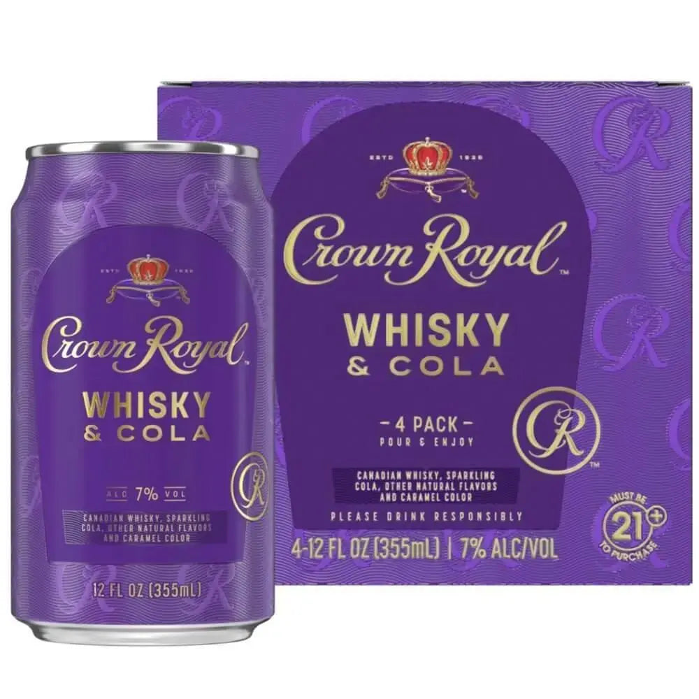 Crown Royal Whisky &amp; Cola - Main Street Liquor