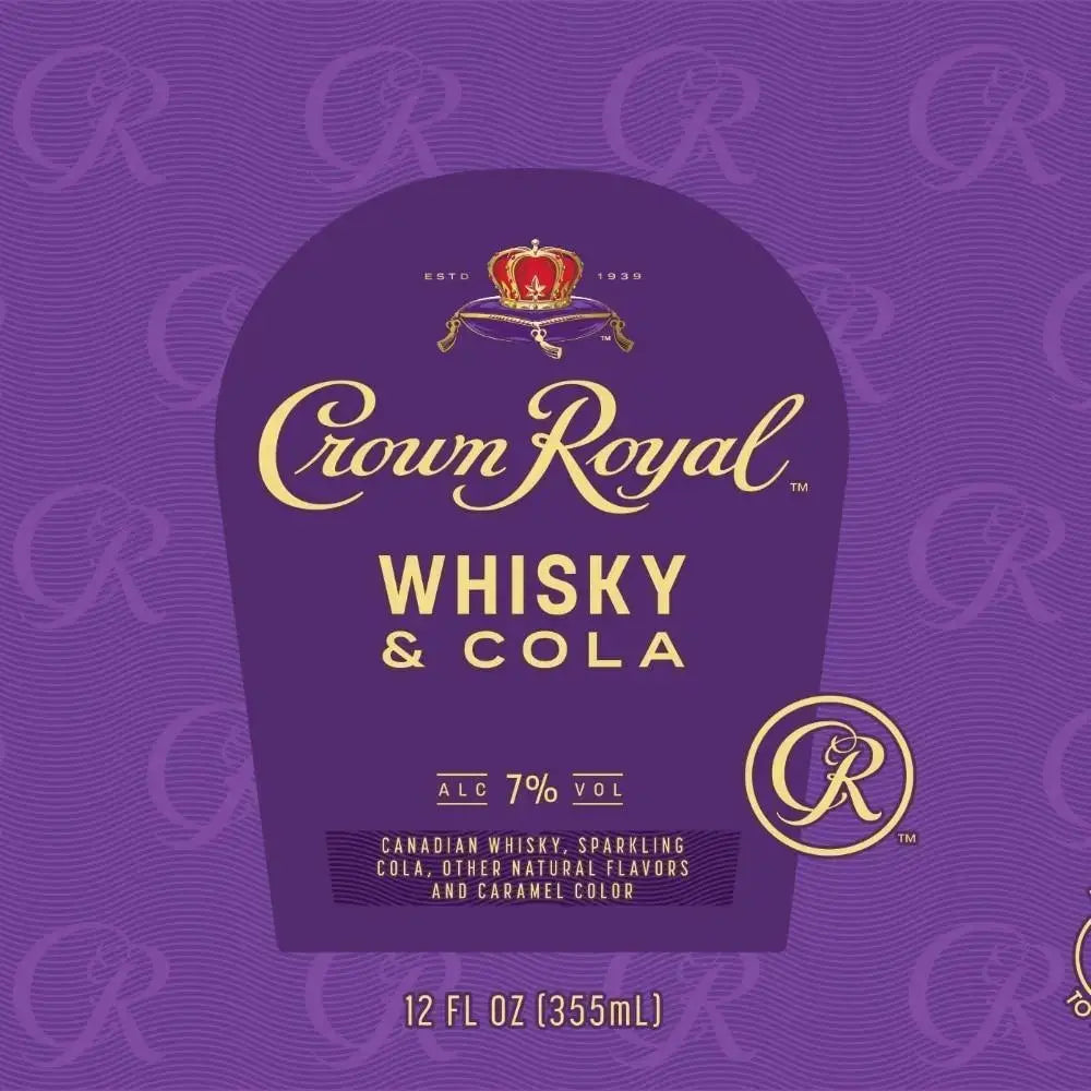 Crown Royal Whisky &amp; Cola - Main Street Liquor