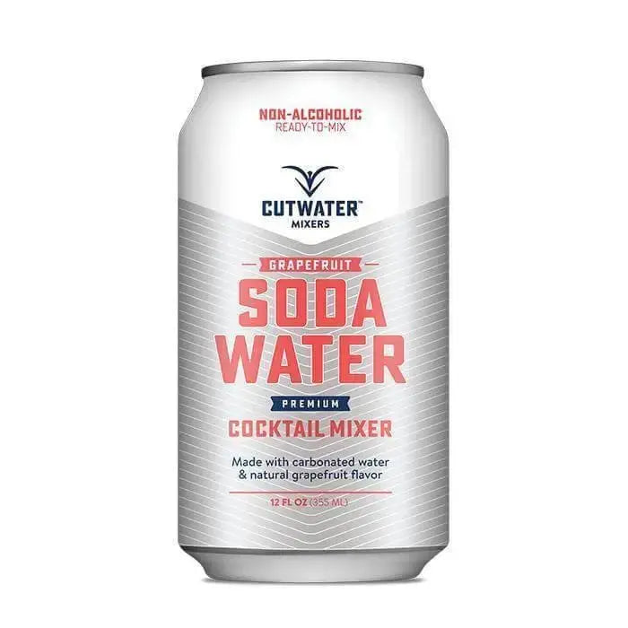 Cutwater Spirits Grapefruit Soda Water Mixer (4 Pack – 12 Ounce Cans) - Main Street Liquor