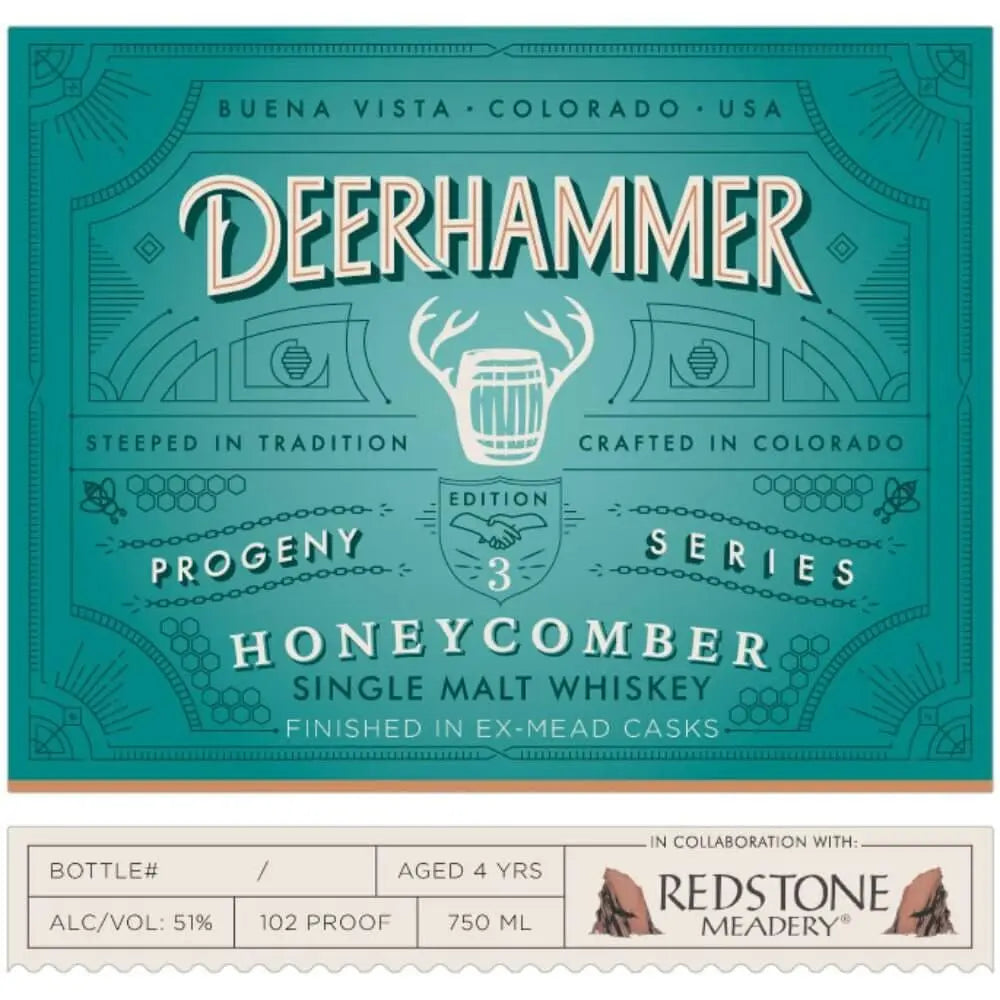 Deerhammer Progeny Series Honeycomber Single Malt Whiskey - Main Street Liquor