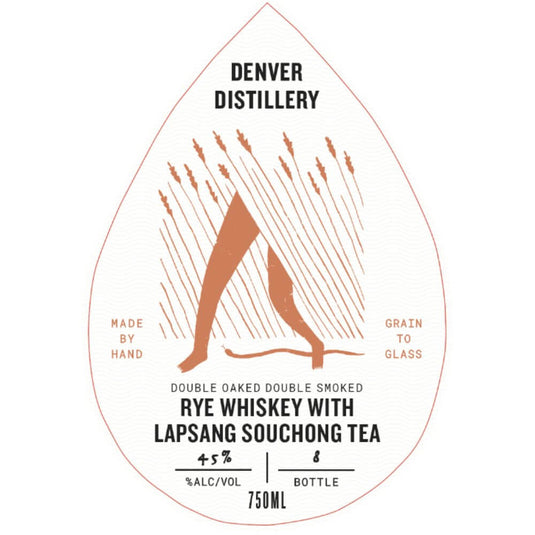 Denver Distillery Rye Whiskey with Lapsang Souchong Tea - Main Street Liquor