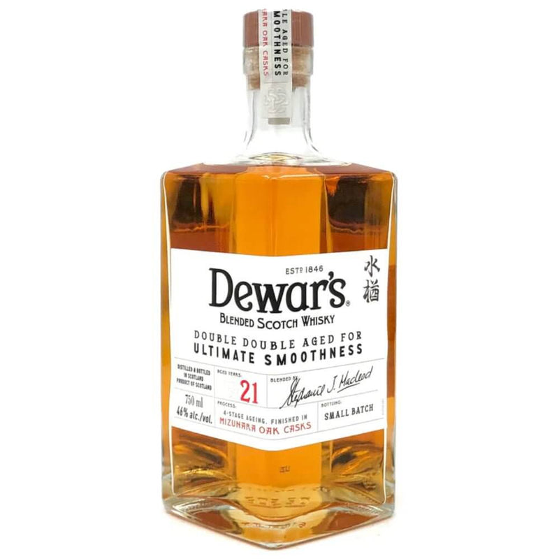 Load image into Gallery viewer, Dewar&#39;s Double Double 21 Year Old Finished in Mizunara Oak Casks - Main Street Liquor
