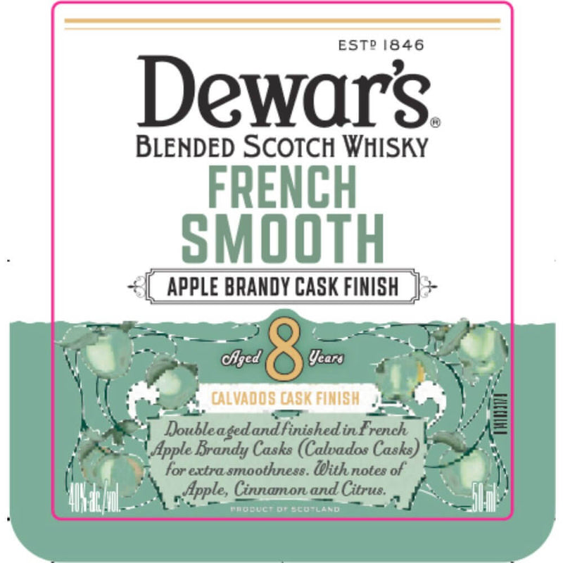 Load image into Gallery viewer, Dewar&#39;s French Smooth Apple Brandy Cask Finish 8 Year Old - Main Street Liquor
