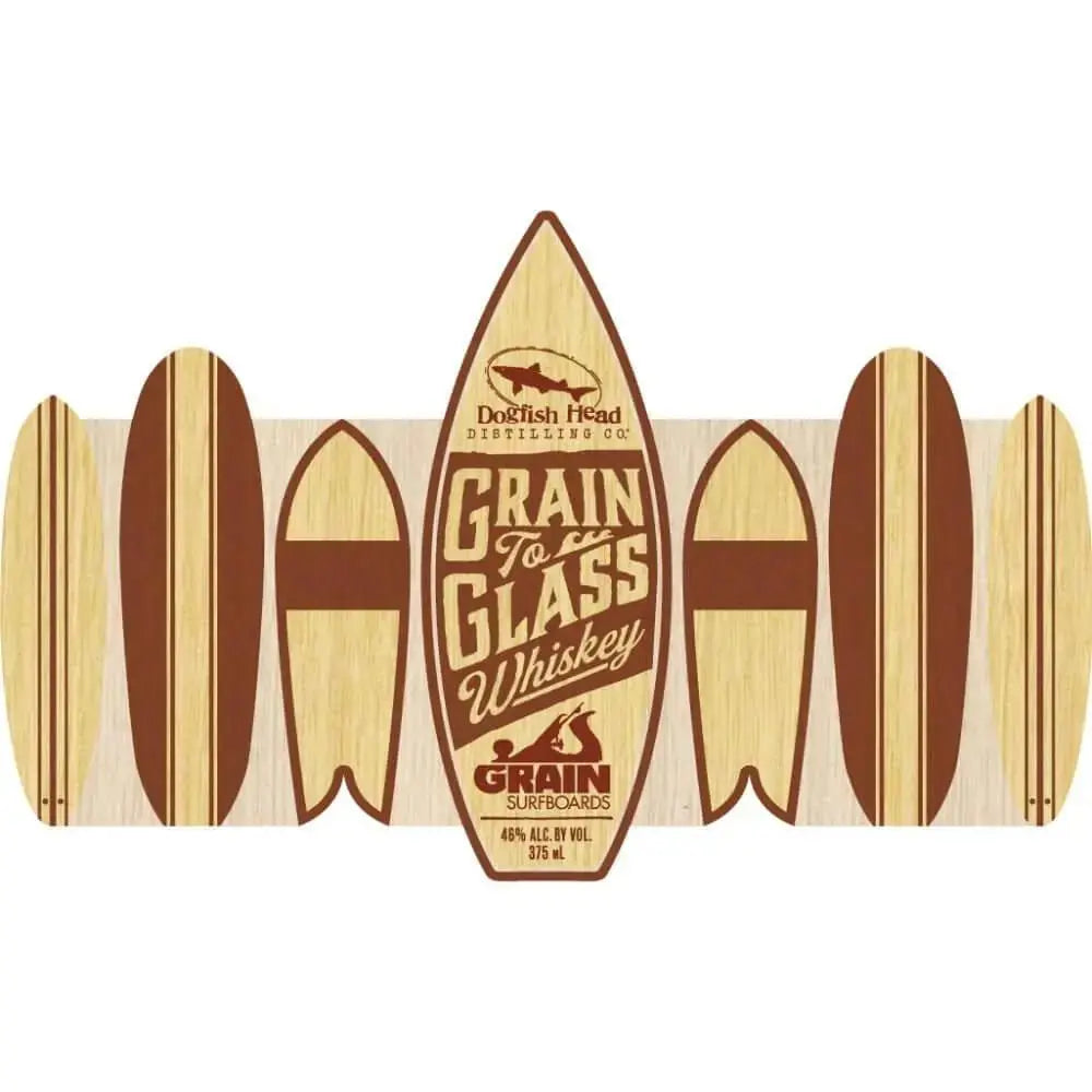 Dogfish Head x Grain Surfoards Grain to Glass Whiskey - Main Street Liquor