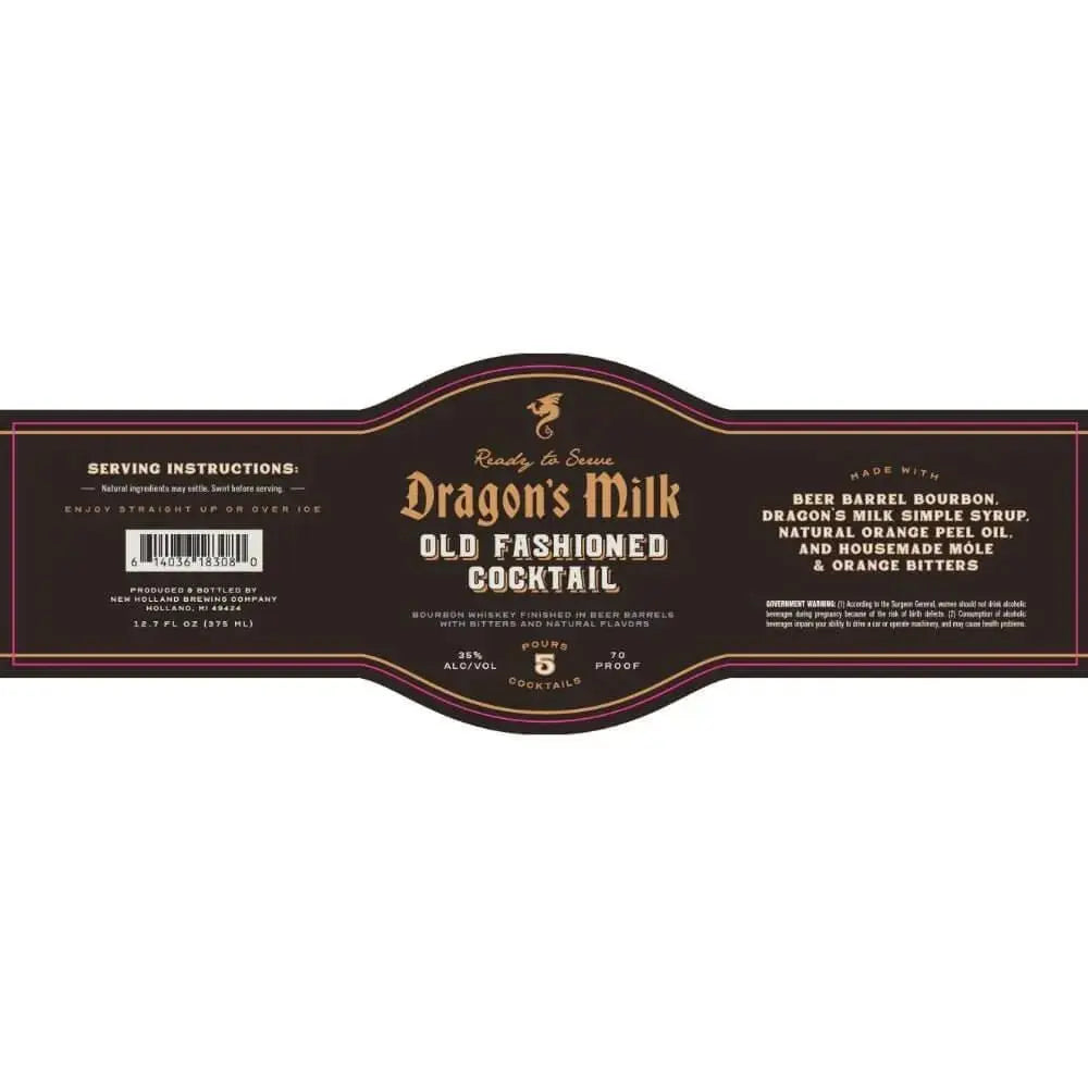 Dragon’s Milk Old Fashioned Cocktail - Main Street Liquor