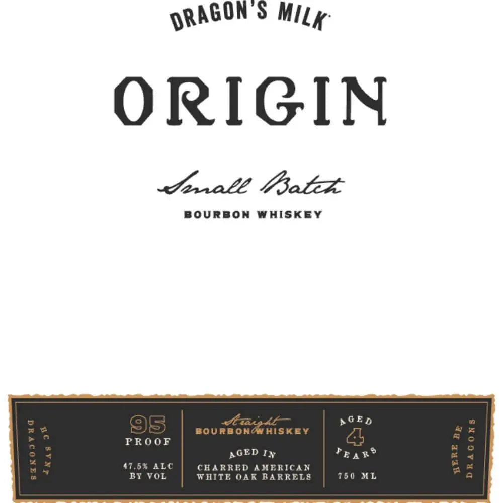 Dragon’s Milk Origin Small Batch Bourbon - Main Street Liquor