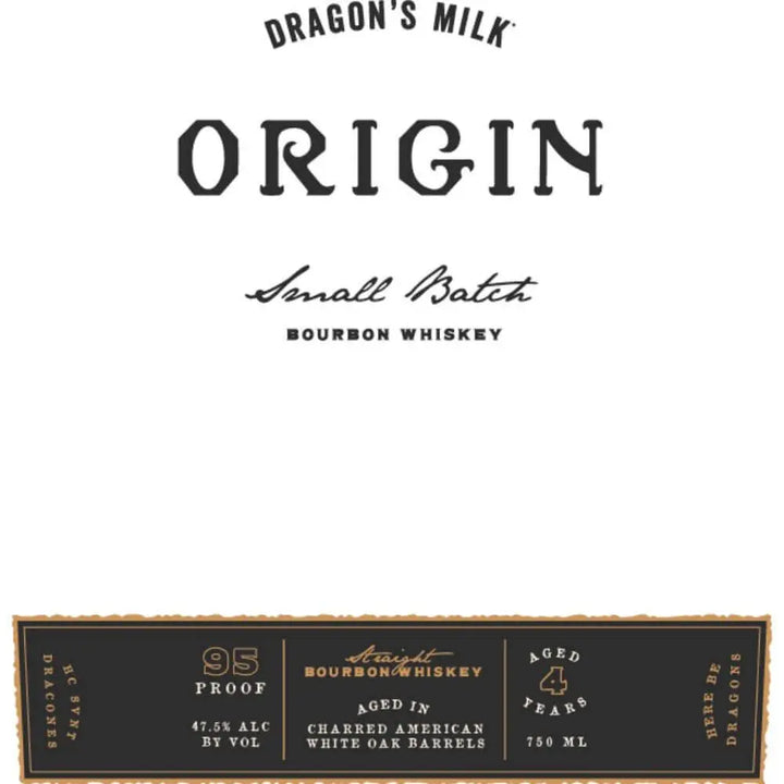 Dragon’s Milk Origin Small Batch Bourbon - Main Street Liquor