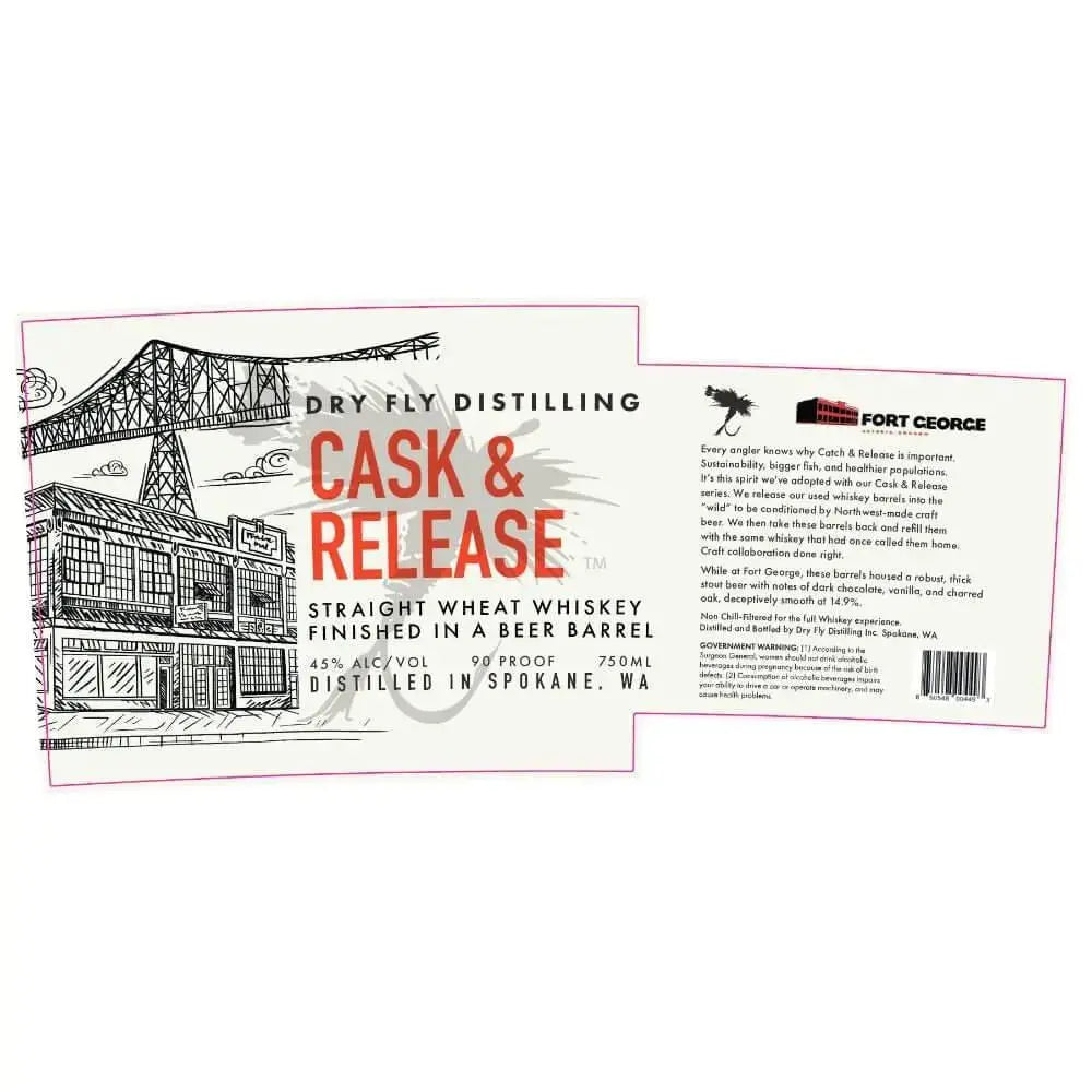 Dry Fly Cask & Release Fort George Beer Barrel Finished - Main Street Liquor