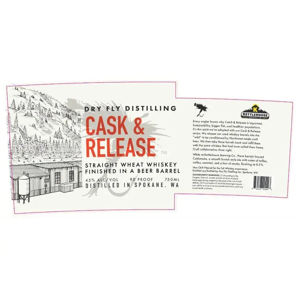 Dry Fly Cask &amp; Release Kettlehouse Beer Barrel Finished - Main Street Liquor
