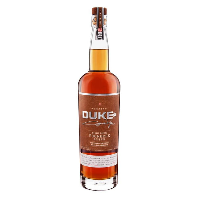 Duke Double Barrel Founder's Reserve Rye - Main Street Liquor