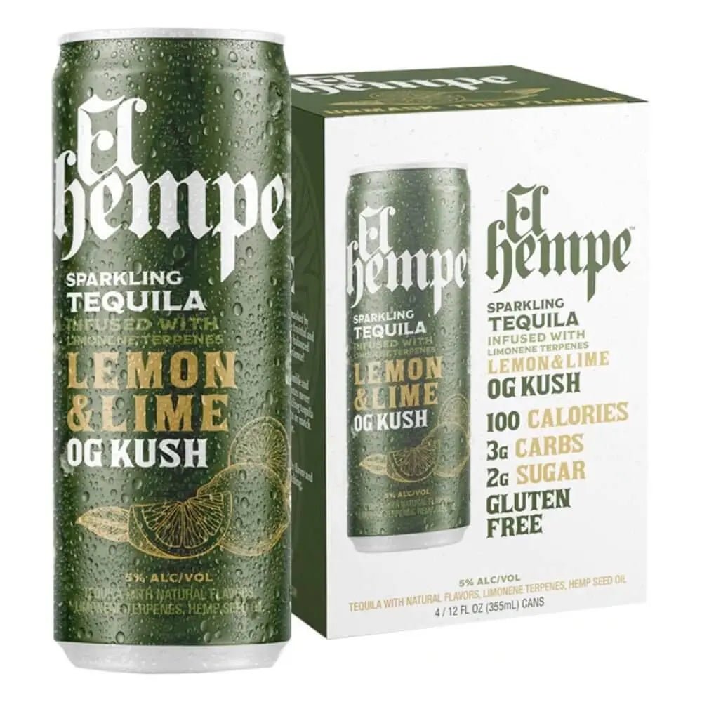 El Hempe Lemon &amp; Lime 4pk - Main Street Liquor