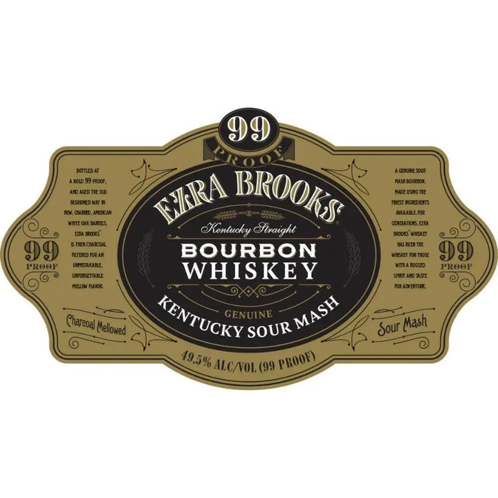 Ezra Brooks 99 Proof Bourbon - Main Street Liquor