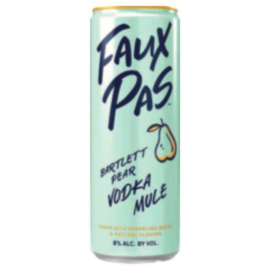 Faux Pas Bartlett Pear Vodka Mule by Betches 4PK - Main Street Liquor