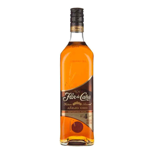 Flor De Caña 4 Year Añejo Oro - Main Street Liquor