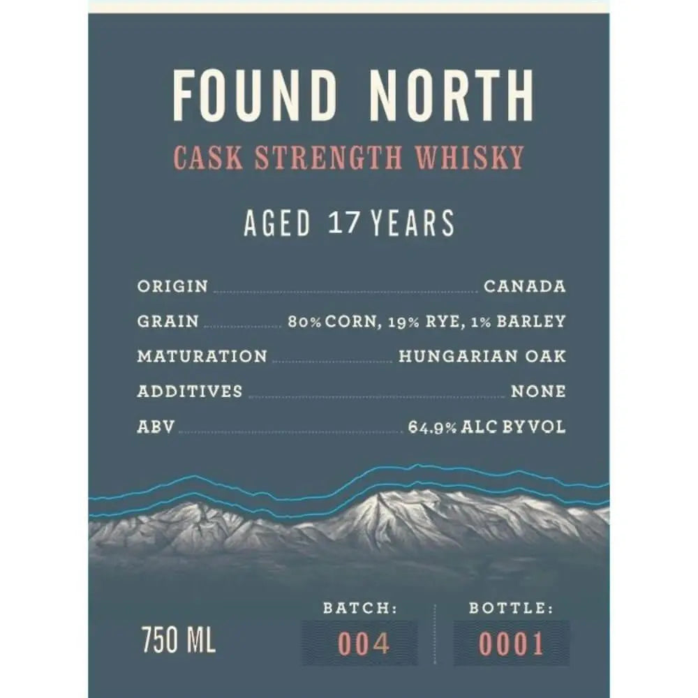 Found North Batch 004 Aged 17 Years - Main Street Liquor