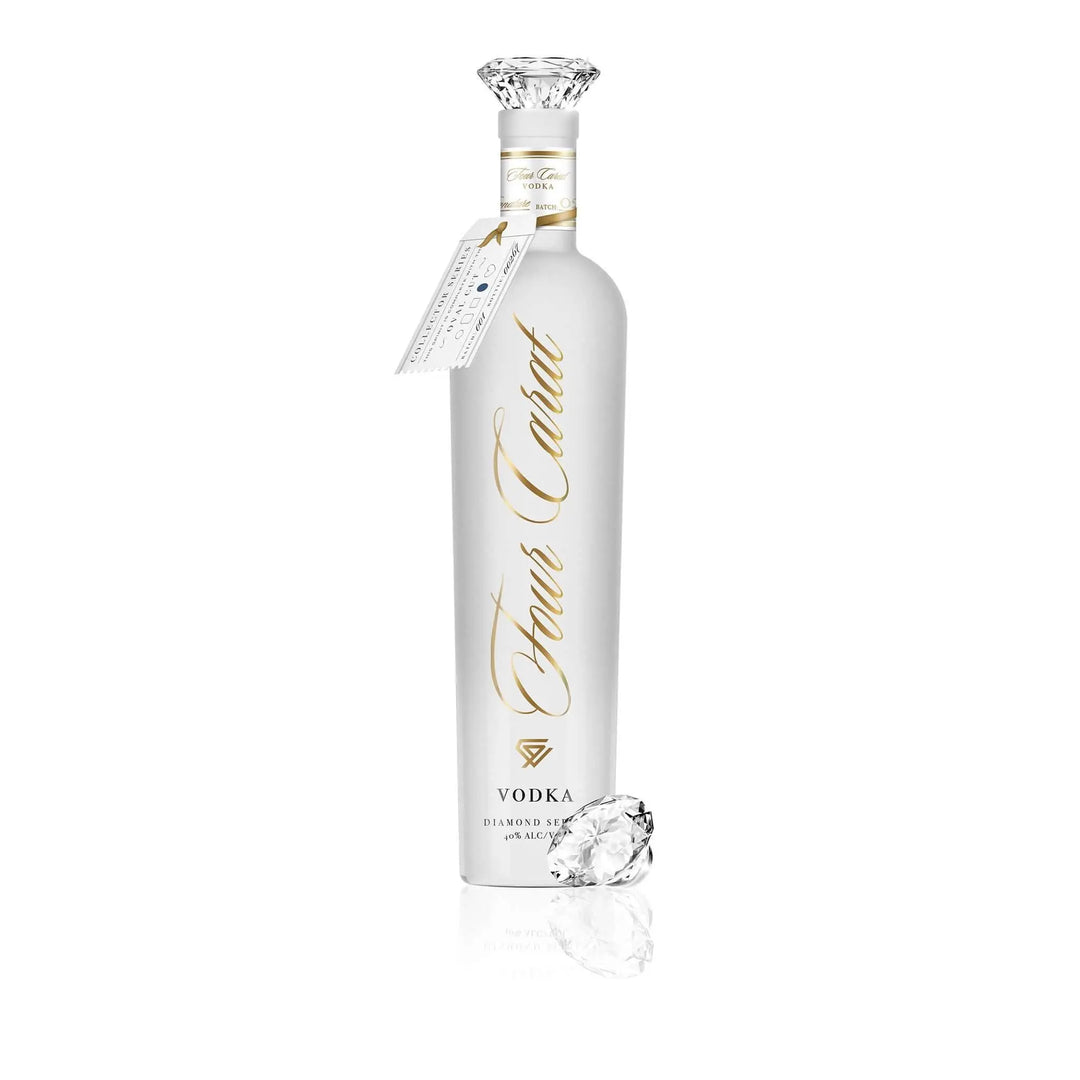 Four Carat Vodka Collectors Edition With Diamond Cut Closure - Main Street Liquor