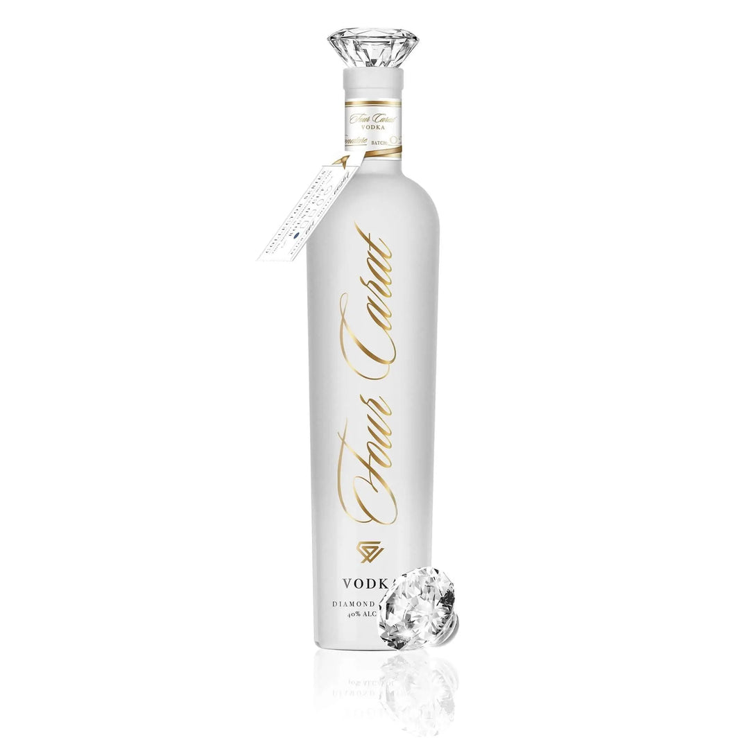 Four Carat Vodka Collectors Edition With Diamond Cut Closure - Main Street Liquor