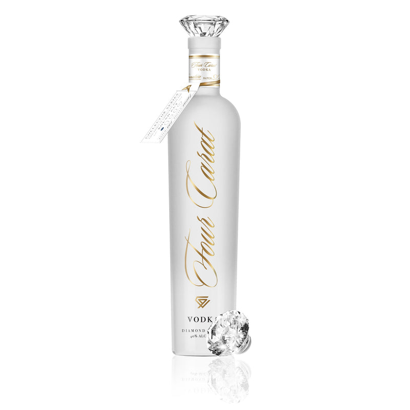 Load image into Gallery viewer, Four Carat Vodka Collectors Edition With Diamond Cut Closure - Main Street Liquor
