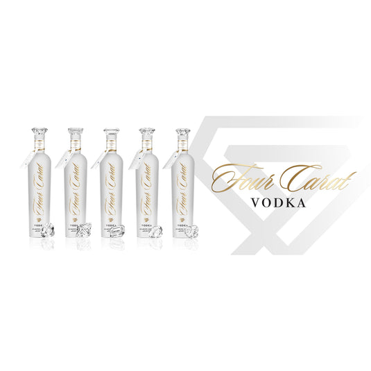 Four Carat Vodka Collectors Edition With Diamond Cut Closure - Main Street Liquor