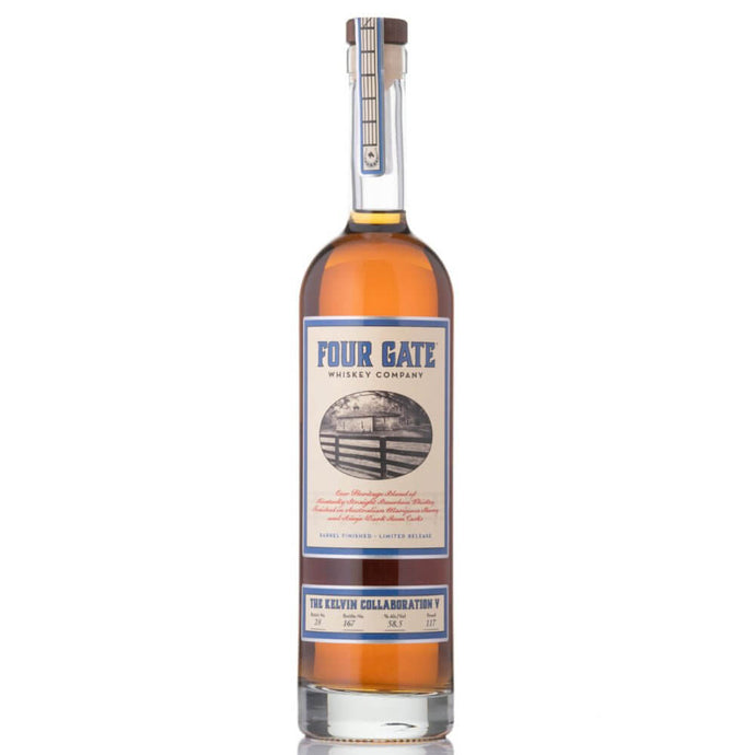 Four Gate Split Stave Bourbon By Kelvin Collaboration V Batch 28 - Main Street Liquor