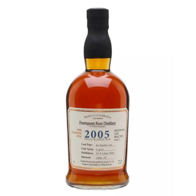 Foursquare 2005 Cask Strength Rum - Main Street Liquor