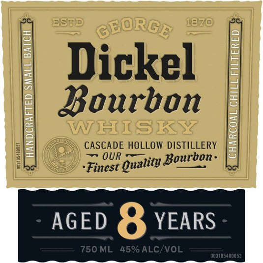 George Dickel 8 Year Old Bourbon - Main Street Liquor