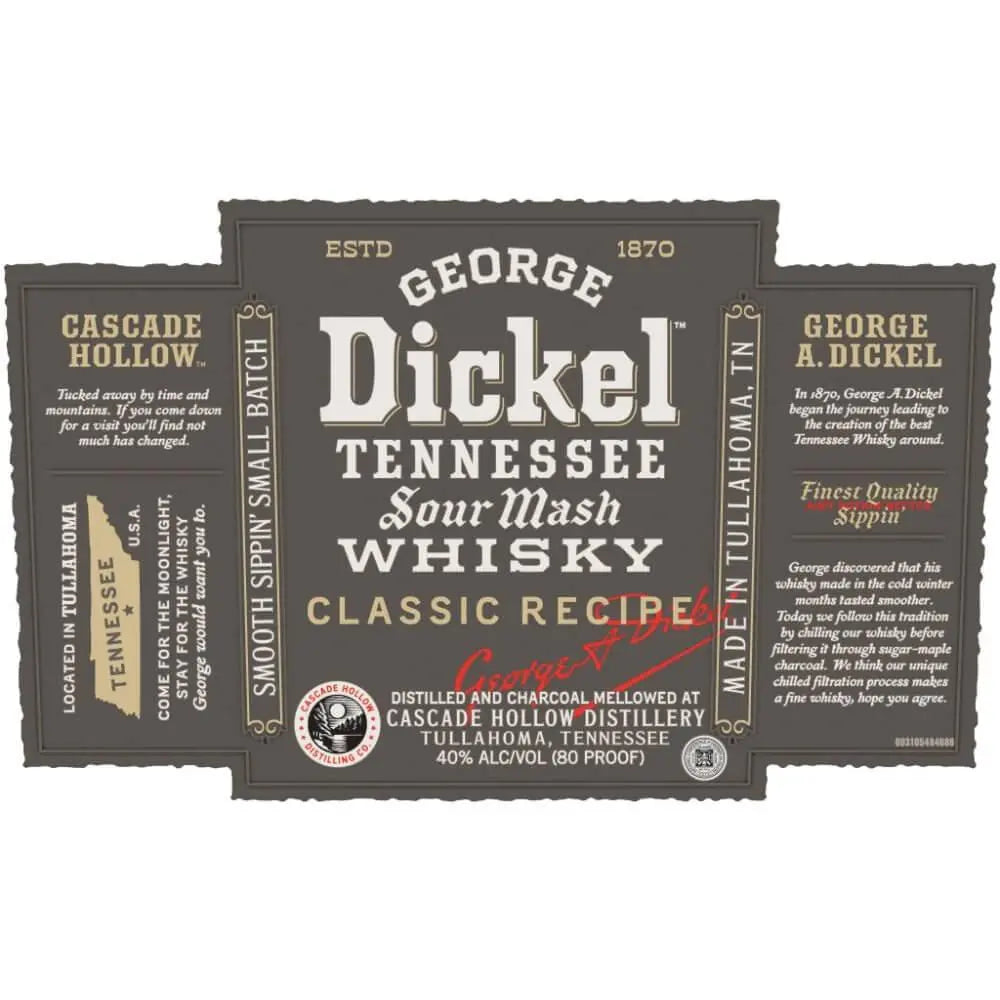 George Dickel Classic Recipe - Main Street Liquor