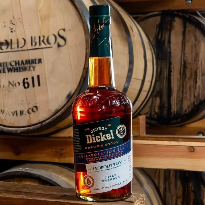 George Dickel &amp; Leopold Bros Three Chamber Rye Collaboration Blend - Main Street Liquor
