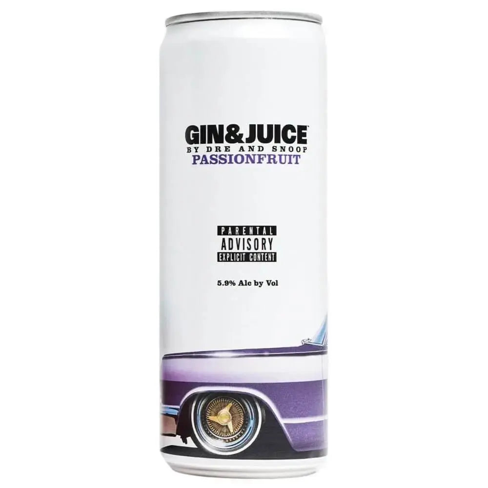 Gin &amp; Juice Passionfruit by Dre and Snoop - Main Street Liquor