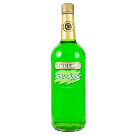 Gionelli Sour Apple Liqueur 1L - Main Street Liquor