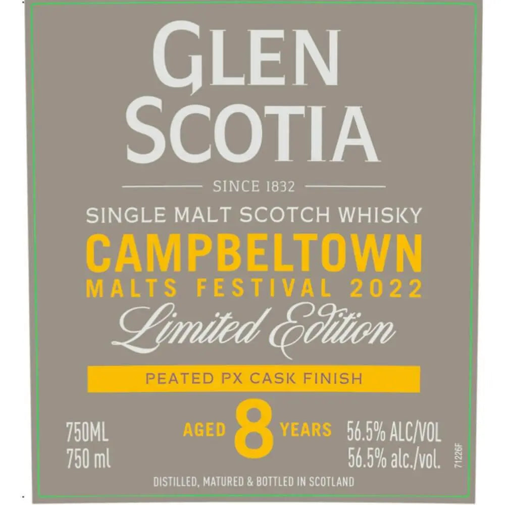 Glen Scotia Campbeltown Malts Festival 2022 - Main Street Liquor