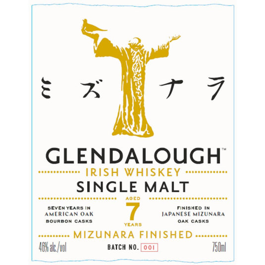 Glendalough 7 Year Old Mizunara Cask Finished - Main Street Liquor