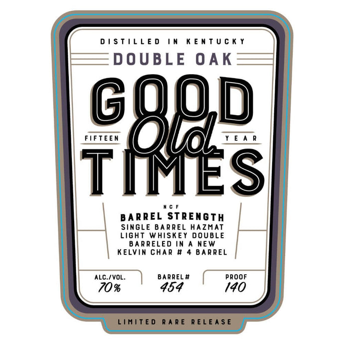 Good Old Times 15 Year Old Double Oak Hazmat Light Whiskey - Main Street Liquor