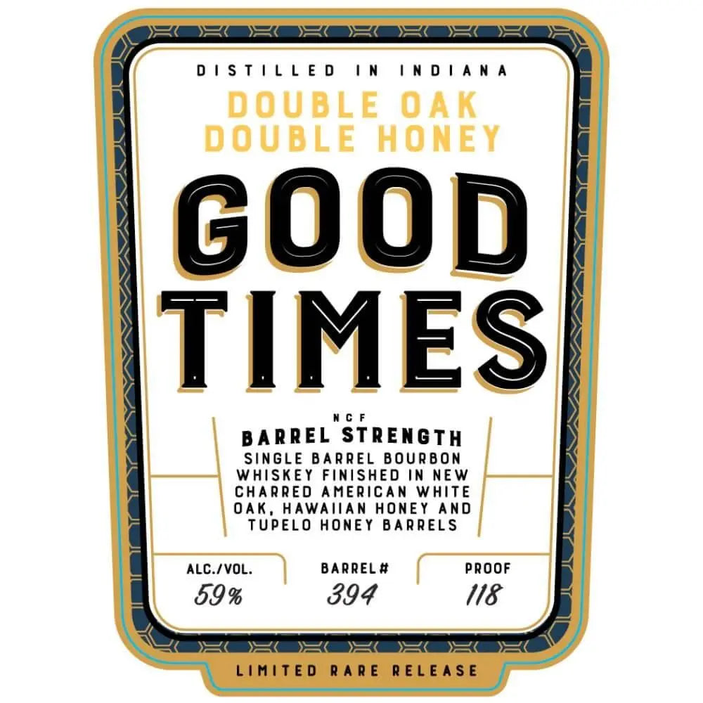 Good Times Double Oak Double Honey Bourbon - Main Street Liquor