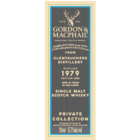 Gordon & Macphail 1979 Glentauchers 43 Year Old - Main Street Liquor