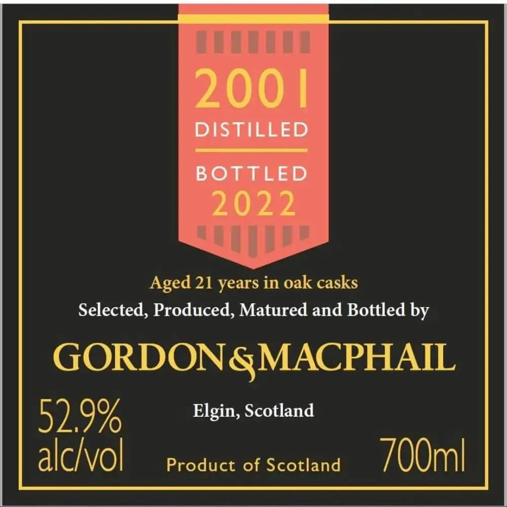 Gordon &amp; MacPhail 2001 Speymalt from Macallan 21 Year Old - Main Street Liquor