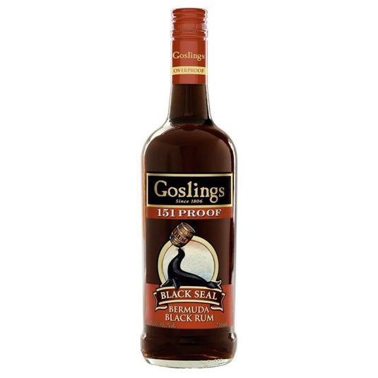 Goslings Black Seal Rum (151 Proof) - Main Street Liquor