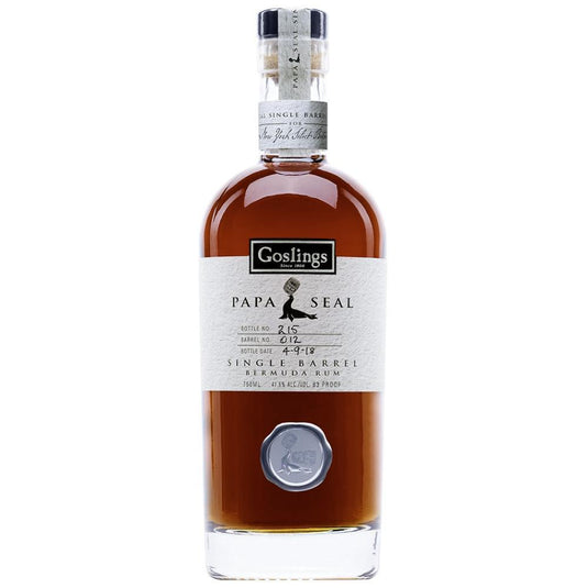 Goslings Papa Seal Single Barrel Bermuda Rum - Main Street Liquor