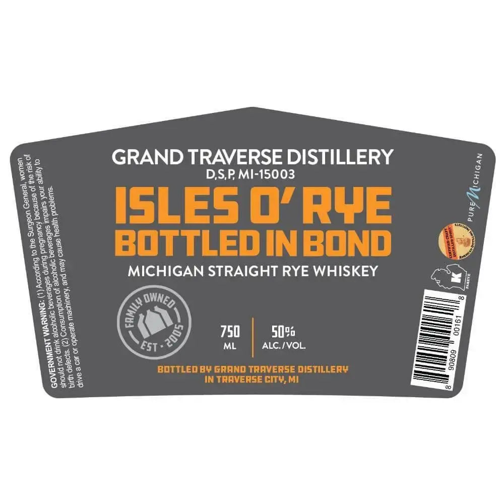Grand Traverse Distillery Isles O&