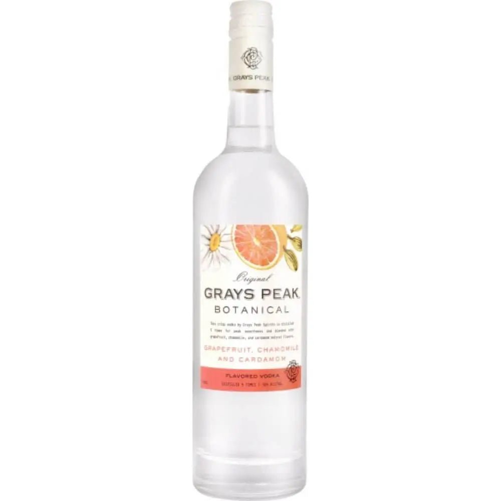 Grays Peak Grapefruit Chamomile &amp; Cardamom Vodka - Main Street Liquor