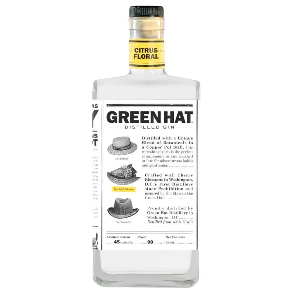 Green Hat Citrus/Floral Gin - Main Street Liquor