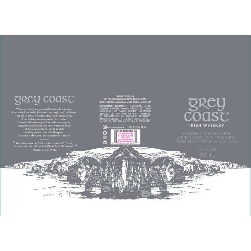 Load image into Gallery viewer, Grey Coast Irish Whiskey - Main Street Liquor
