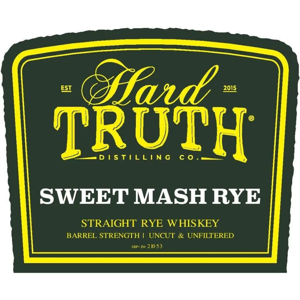 Hard Truth Sweet Mash Rye Whiskey - Main Street Liquor