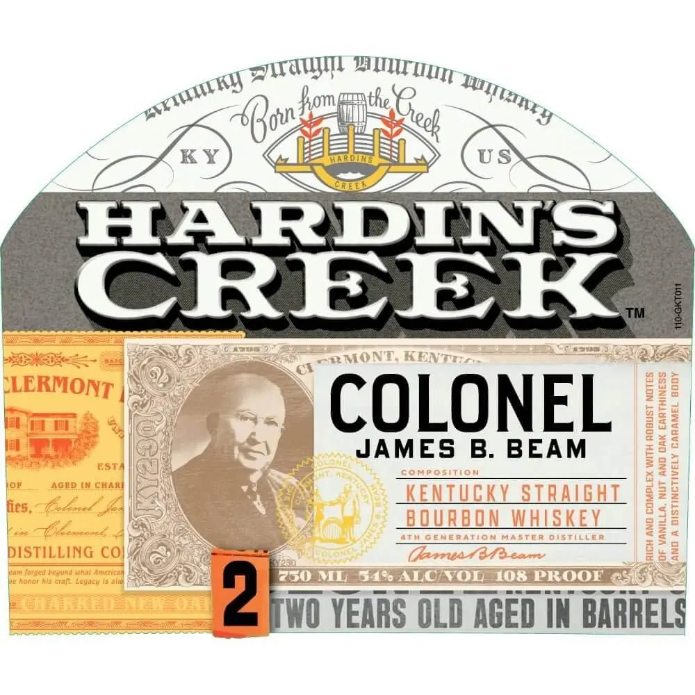 Hardin’s Creek Colonel James B. Beam Straight Bourbon - Main Street Liquor
