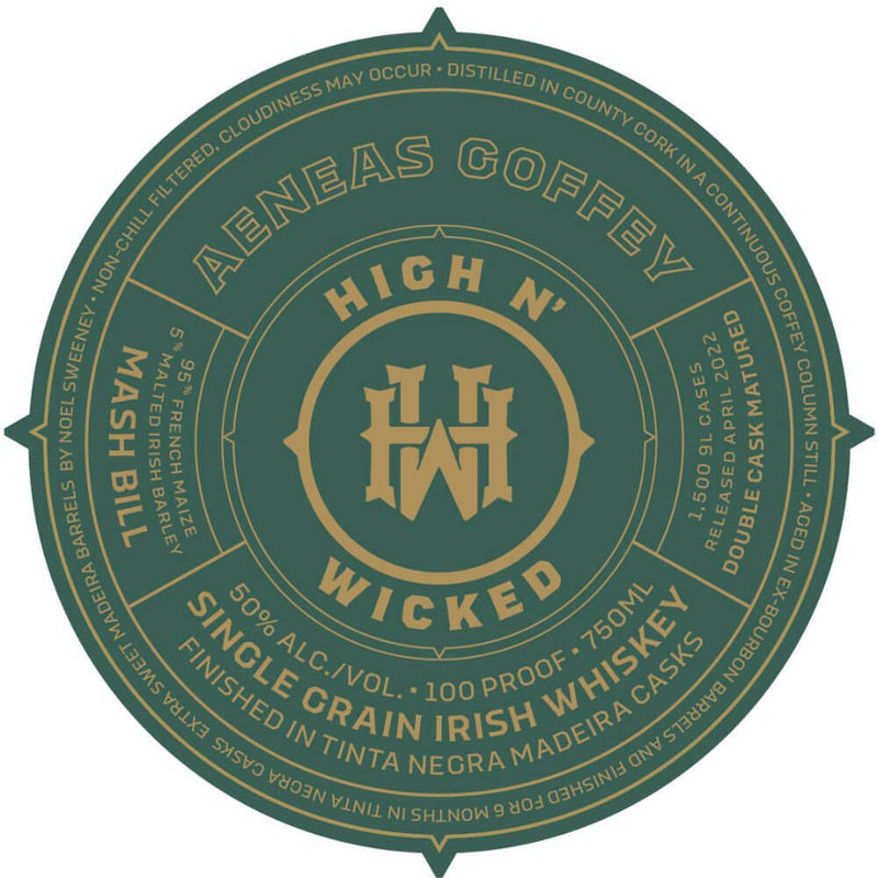 Load image into Gallery viewer, High N’ Wicked Aneas Coffey Irish Whiskey - Main Street Liquor
