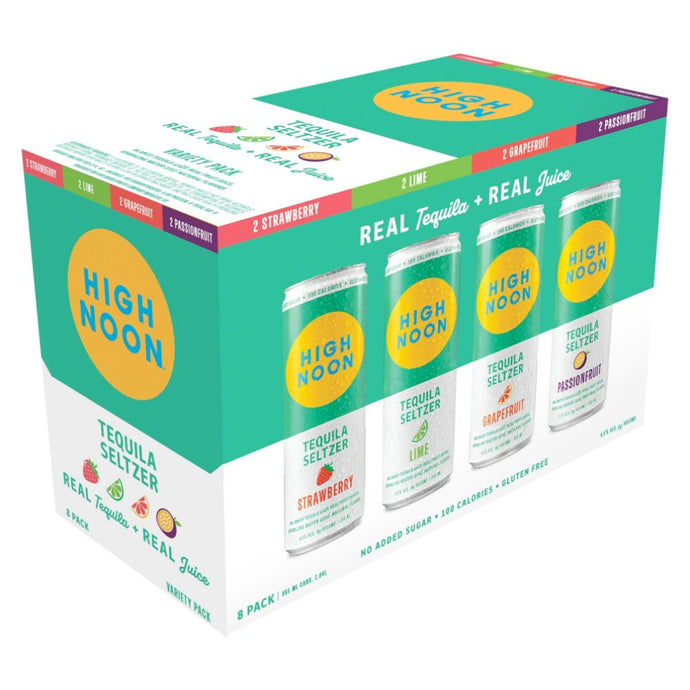 High Noon Tequila Seltzer Variety 8 Pack - Main Street Liquor