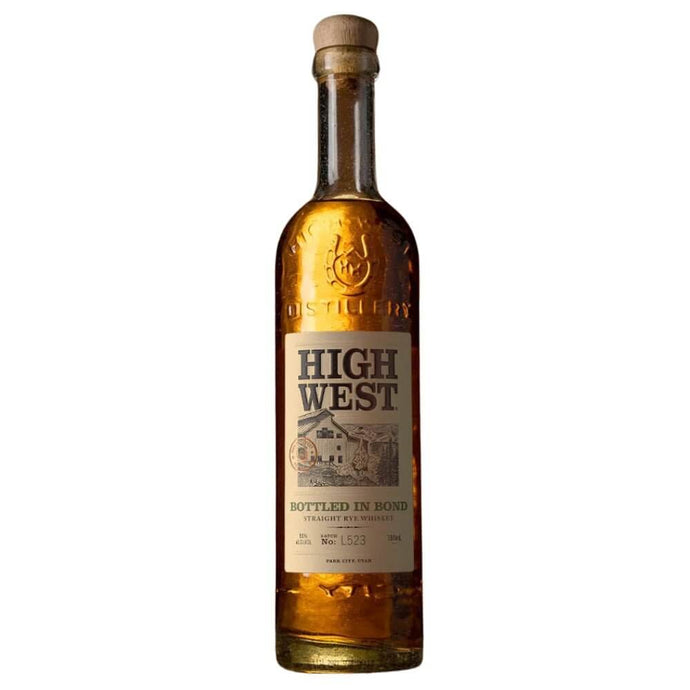 High West Bottled in Bond Straight Rye Whiskey - Main Street Liquor